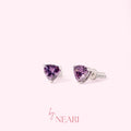 Trillion Stud Earrings