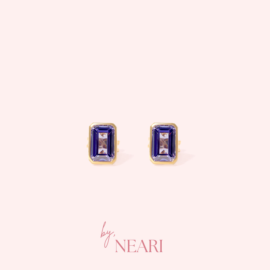 Emerald Stud Earrings