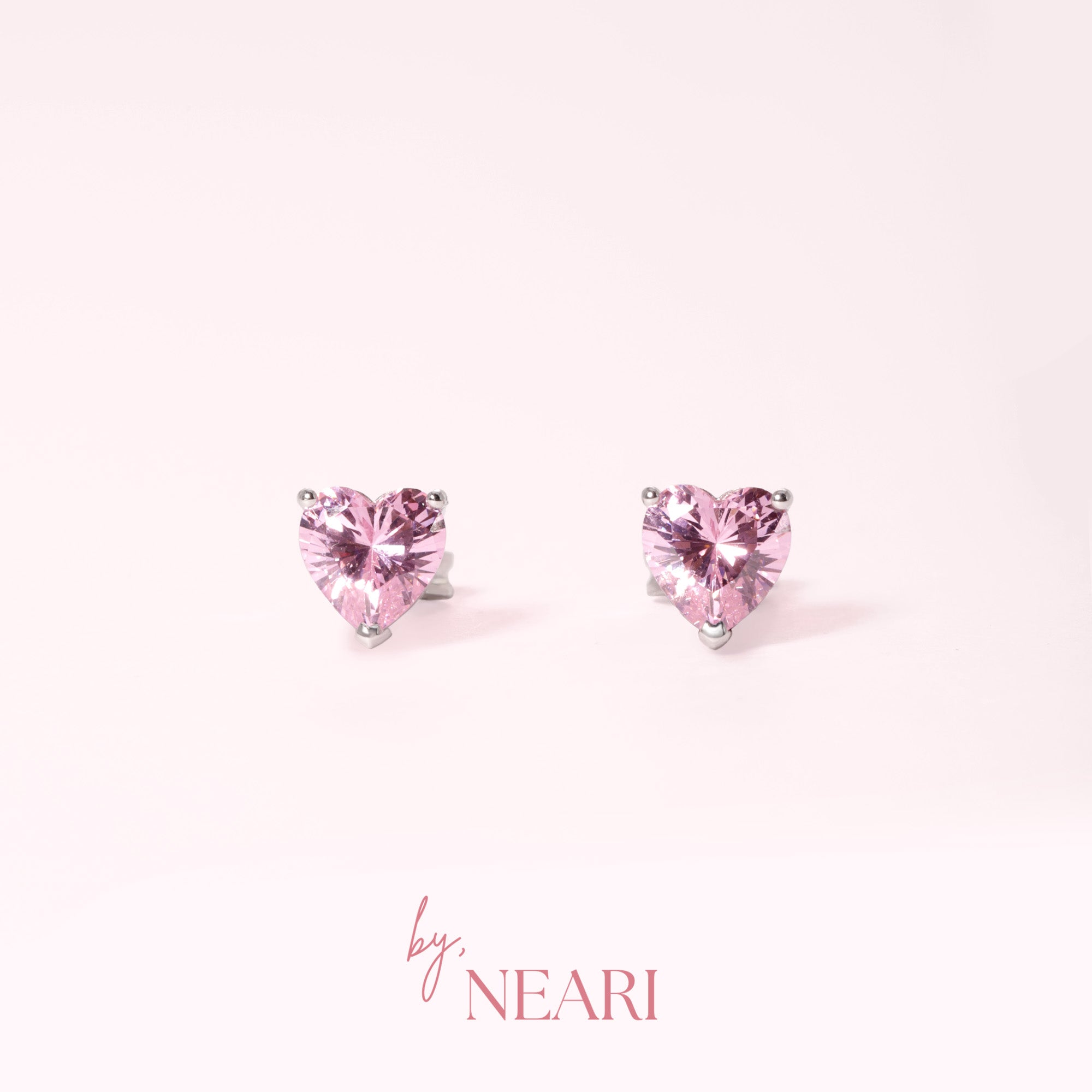 Heart Stud Earrings