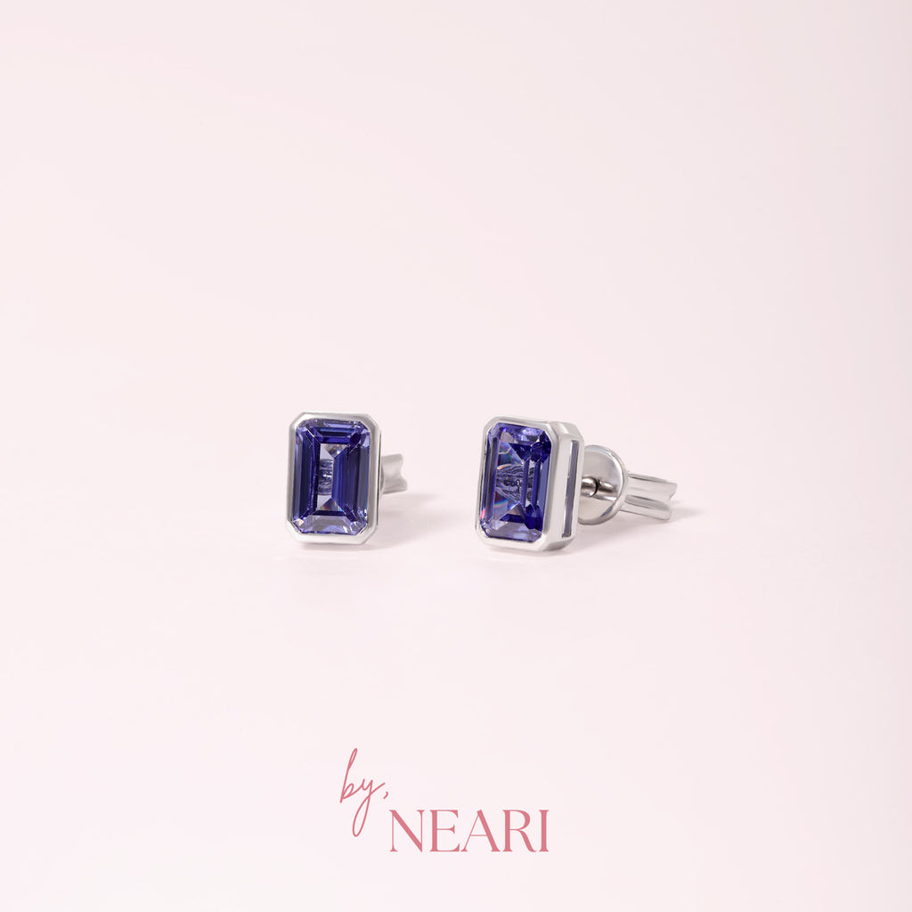 Emerald Stud Earrings