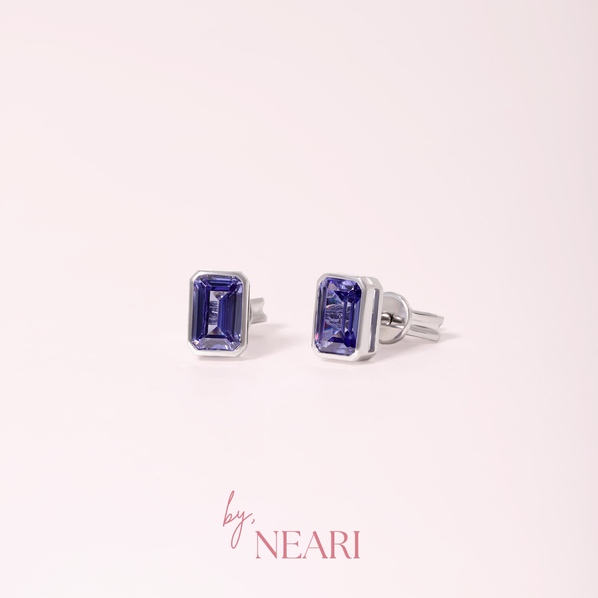 Emerald Stud Earrings