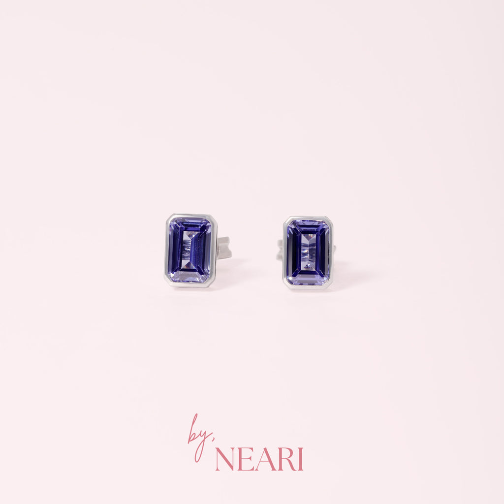 Emerald Stud Earrings