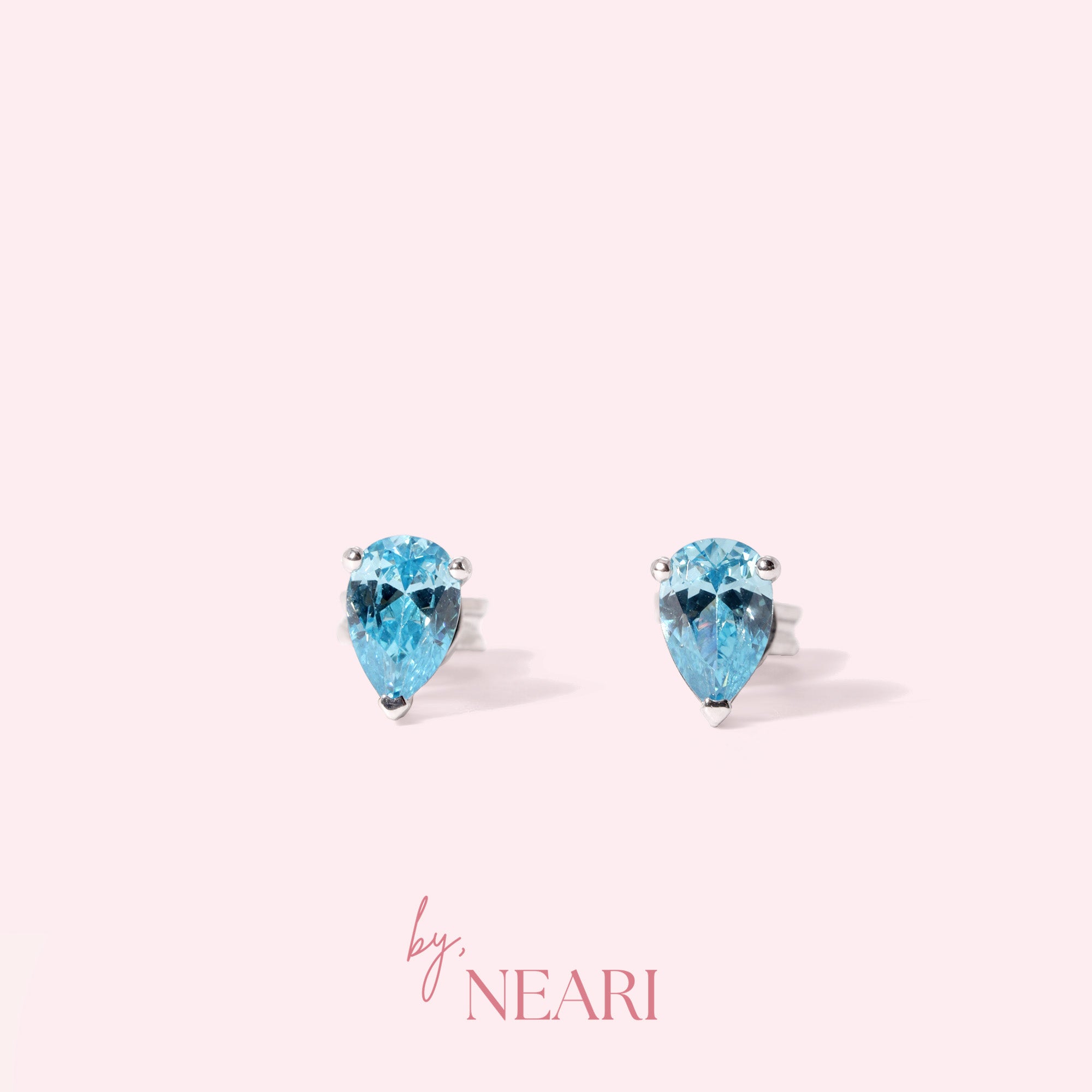Pear Stud Earrings