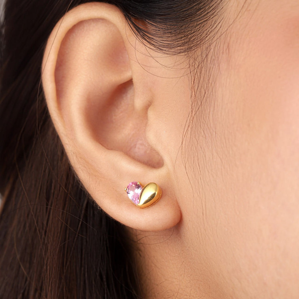 Rosé Glow Earrings