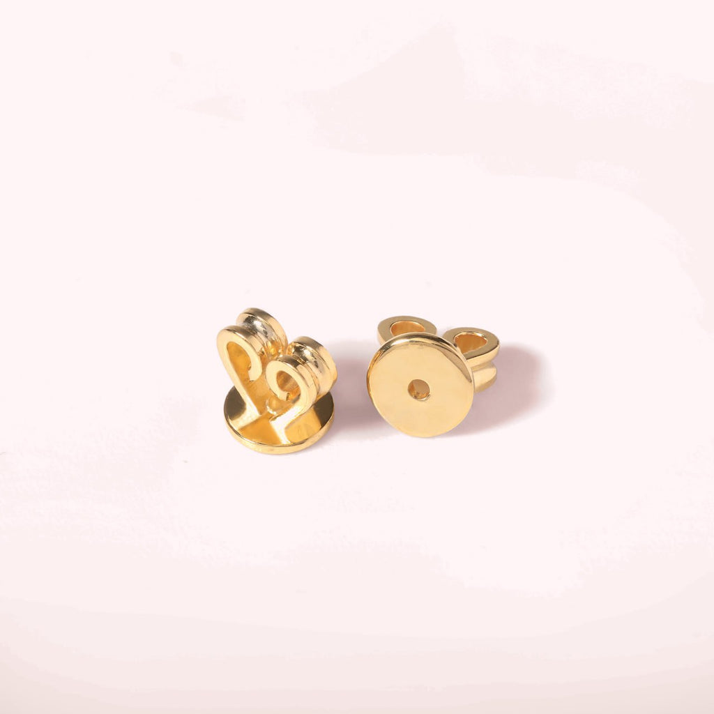 Mini Heart Earrings - 18K Gold-Plated