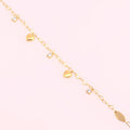 Dangle Heart Bracelets - 18K Gold-Plated