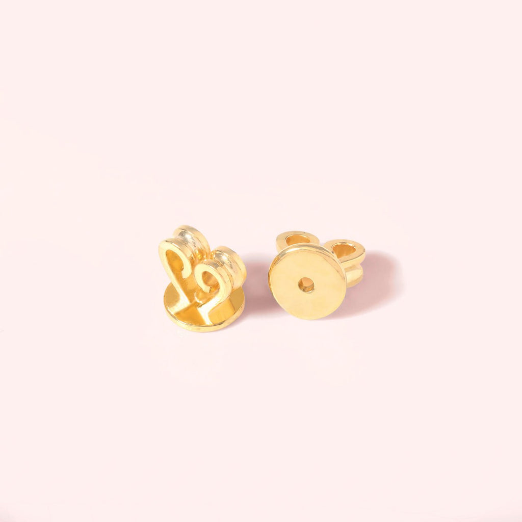 Sweet Bow Earrings - 18K Gold-Plated