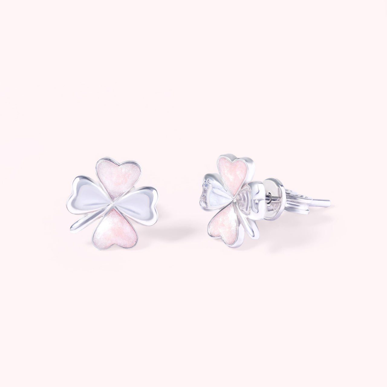 Clover Earrings - Silver