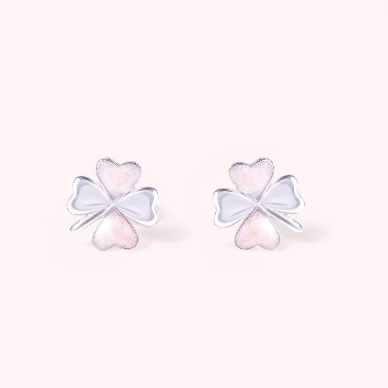 Clover Earrings - Silver
