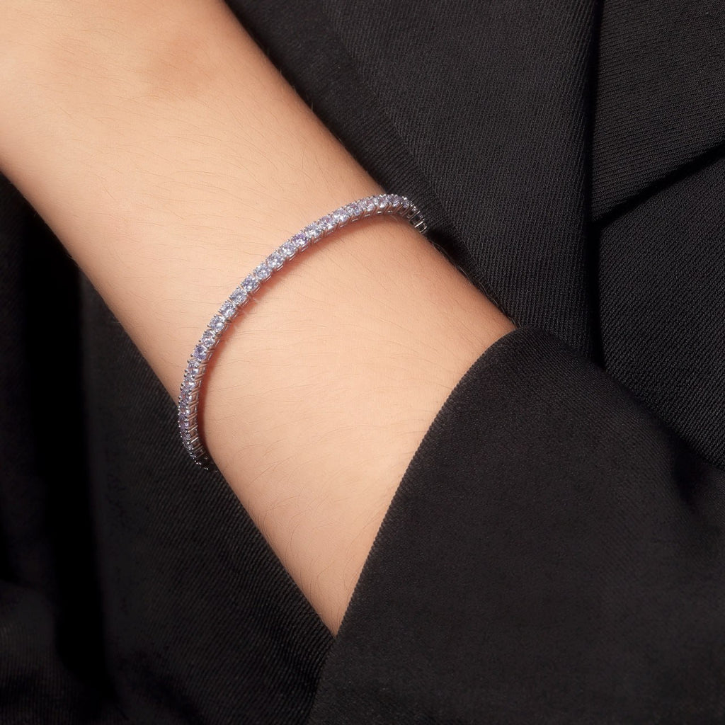 Lilac Tennis Bracelet