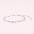 Lilac Tennis Bracelet