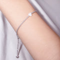 Luna Heart Chain Bracelet