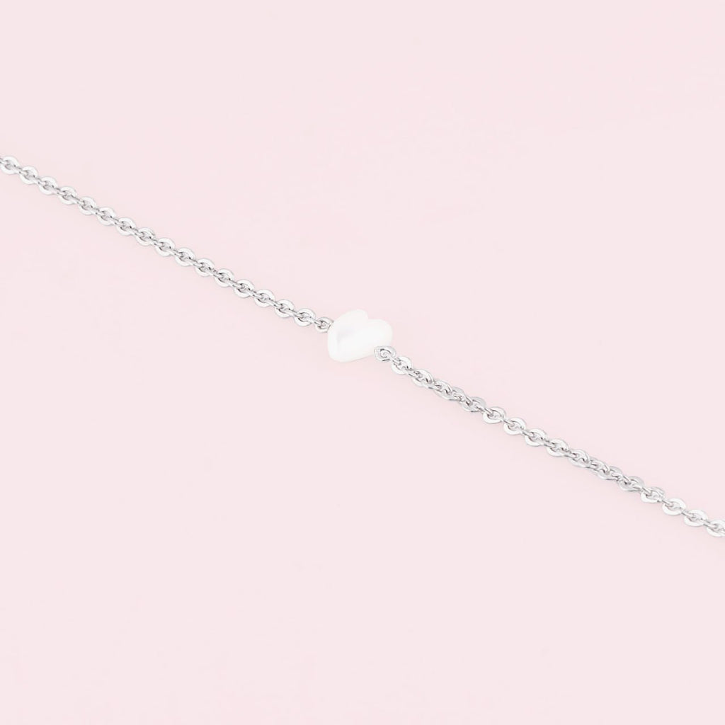 Luna Heart Chain Bracelet