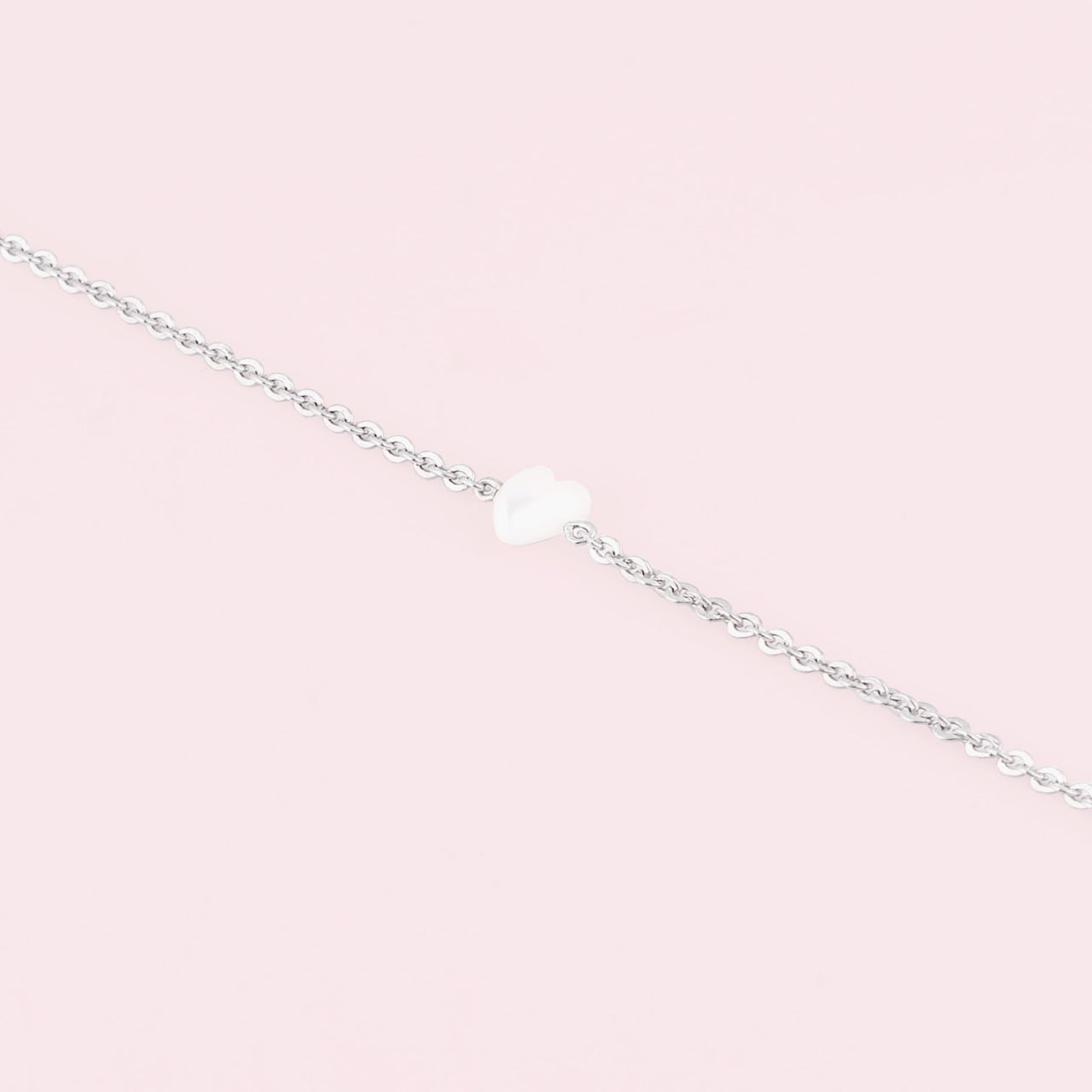 Luna Heart Chain Bracelet