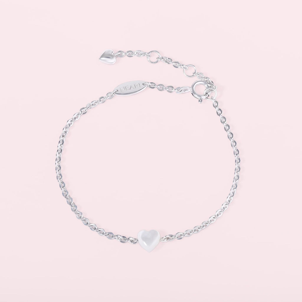 Luna Heart Chain Bracelet
