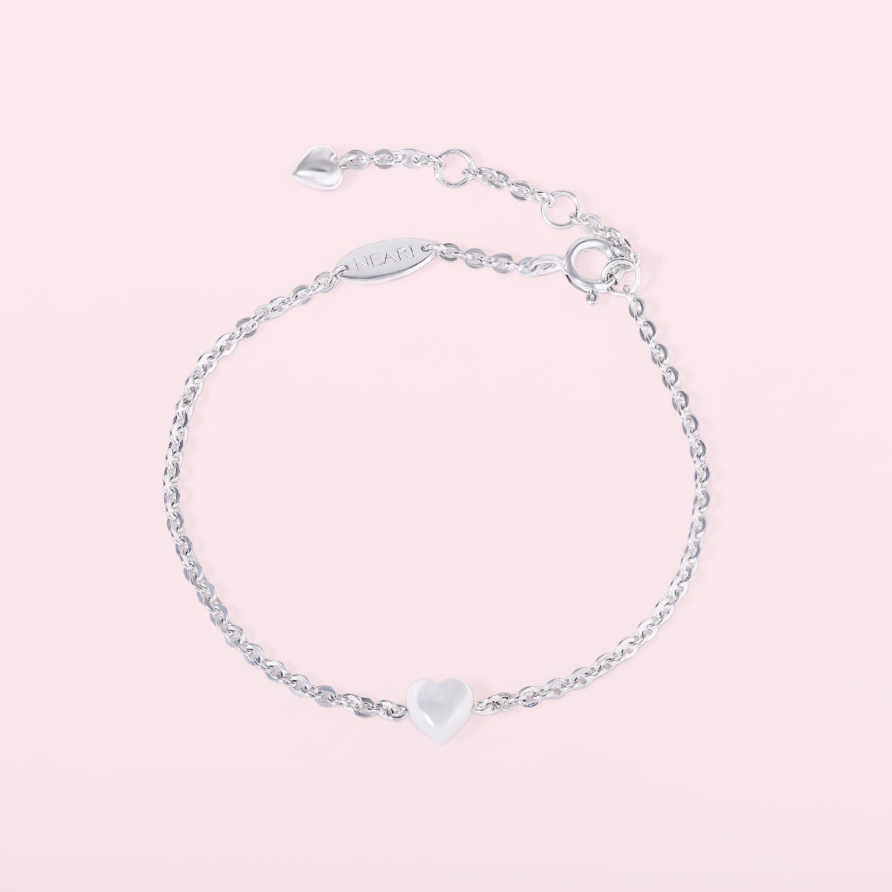 Luna Heart Chain Bracelet