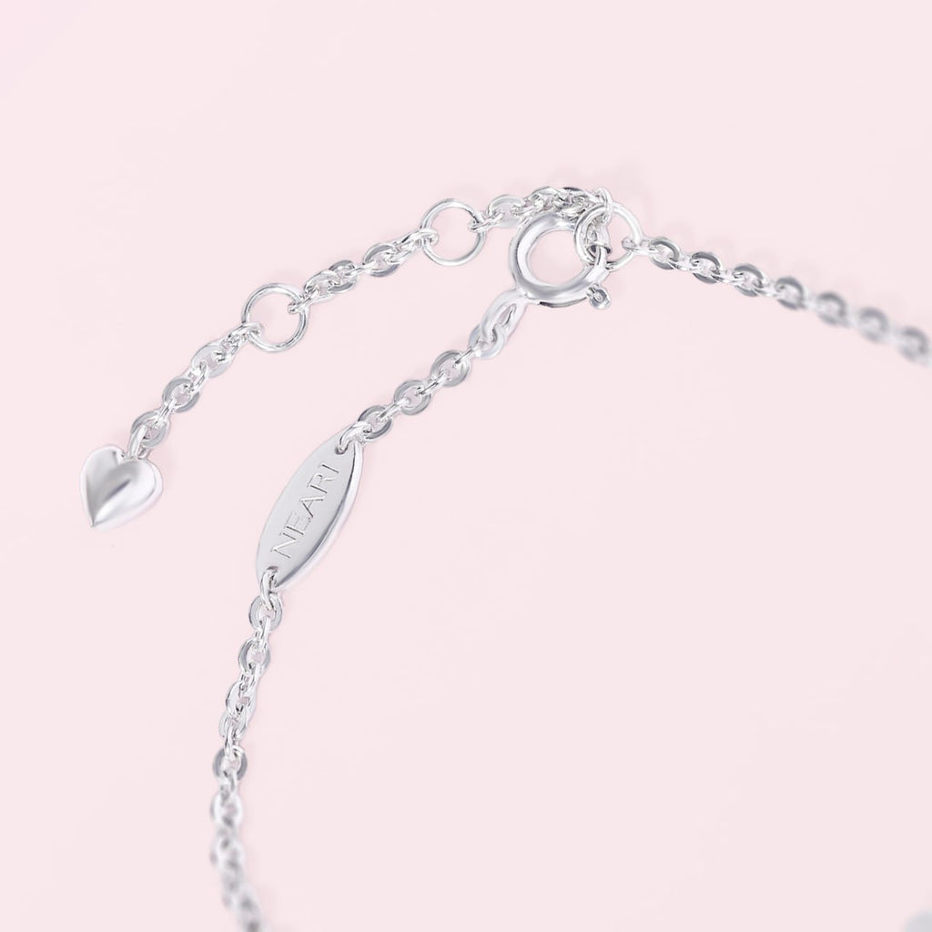Luna Heart Chain Bracelet